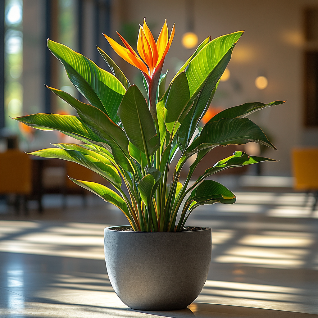 Bird of Paradise rental plant in Dallas